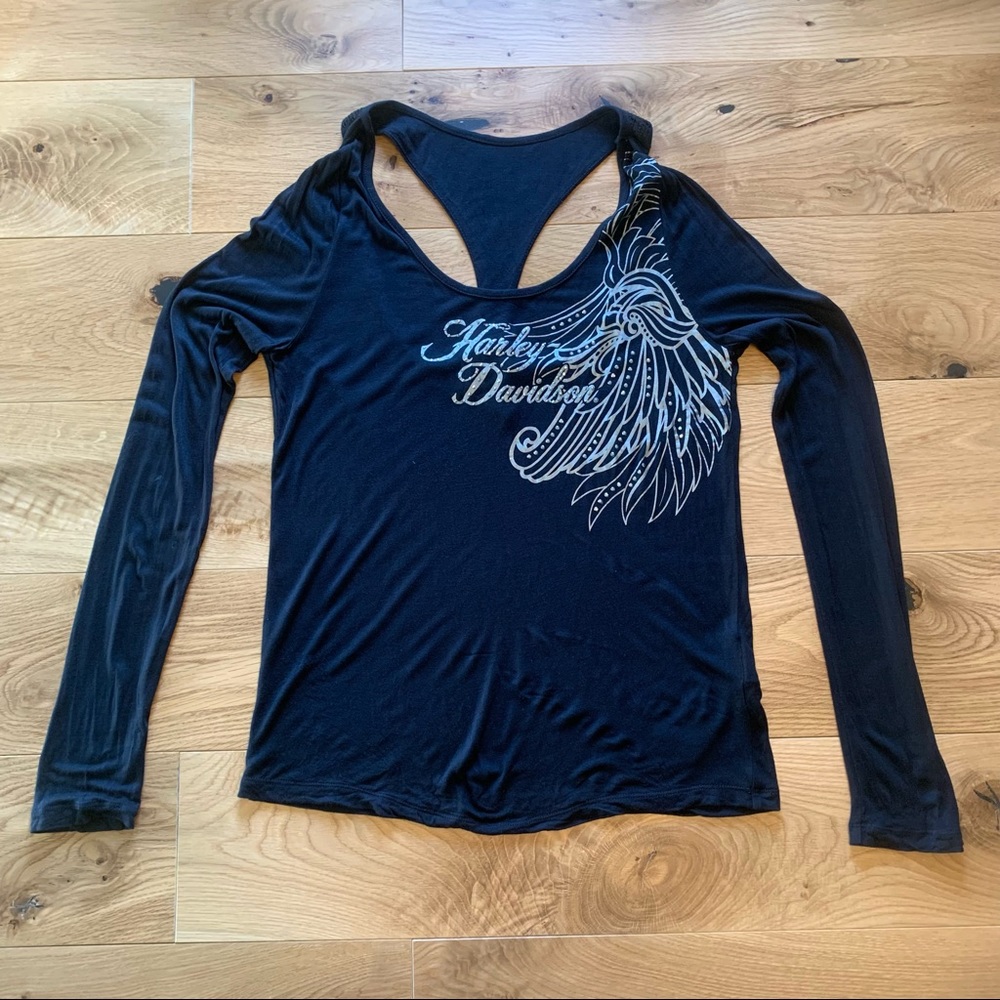 Harley-Davidson Long Sleeve Shirt, Holiday Collection, Medium